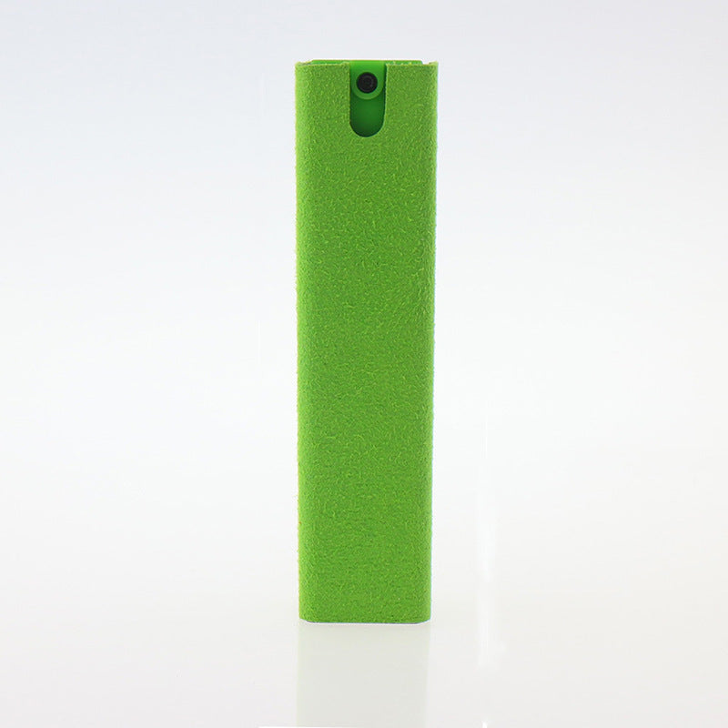 pulizia display microfibra