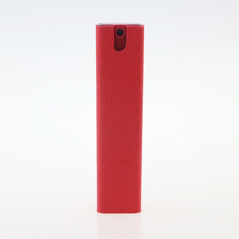 pulizia display microfibra