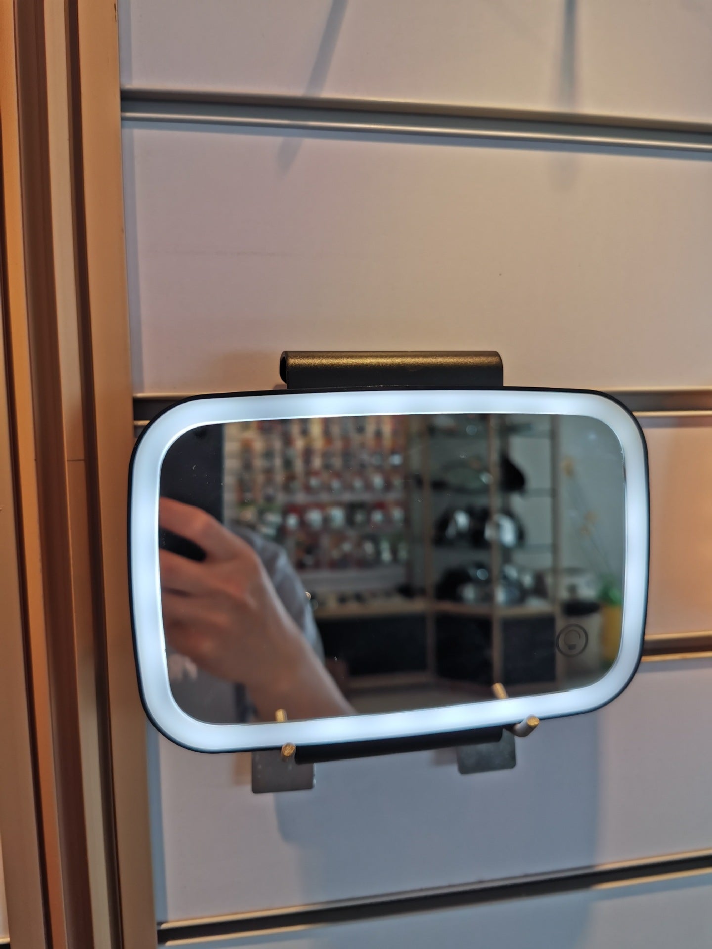Tragbarer LED-Spiegel