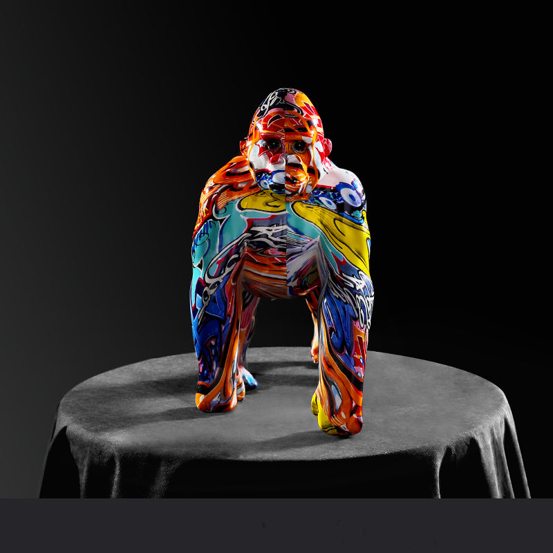 statua gorilla decorazione