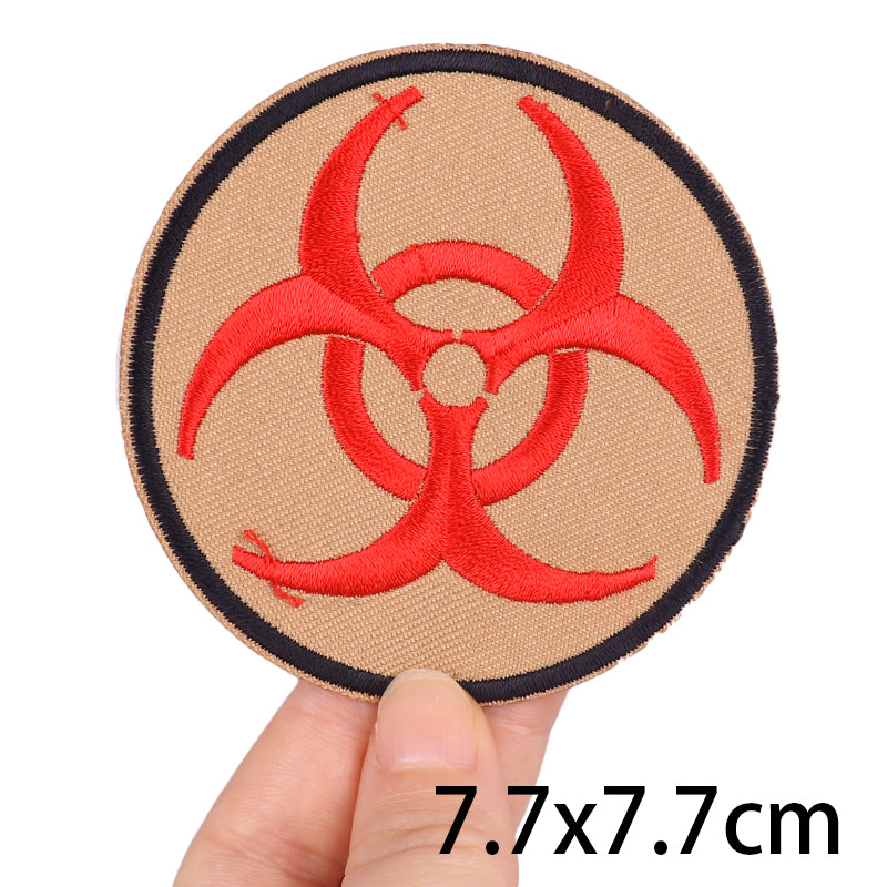 Patch Badge Knight Jeans Accessories