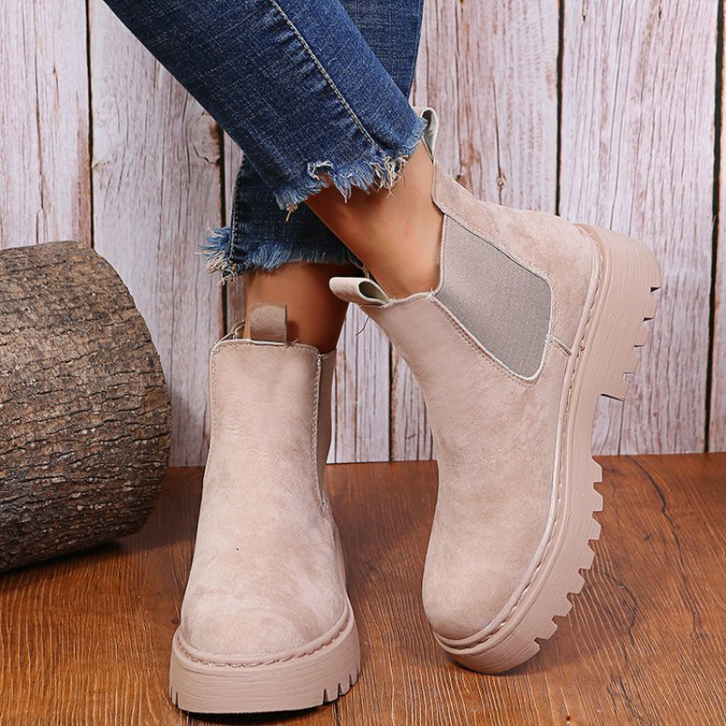 Stivaletto in camoscio