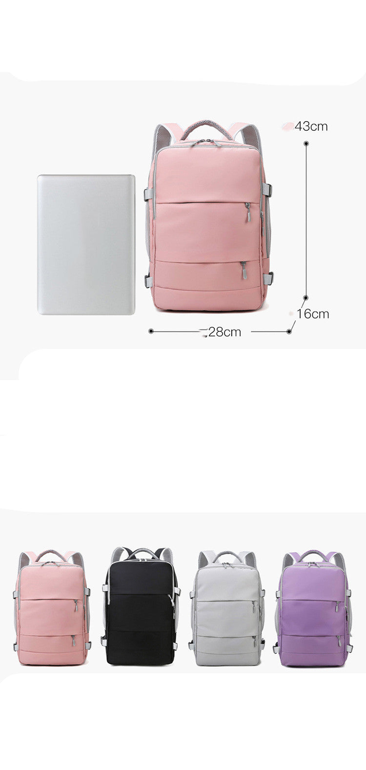 zaino multifunzione con usb