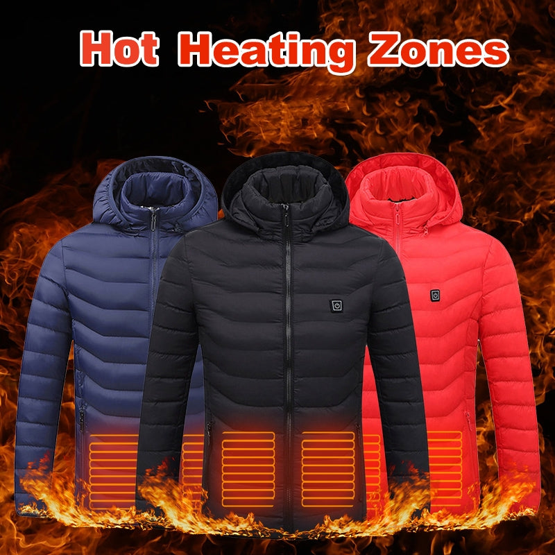 usb beheizbare jacke