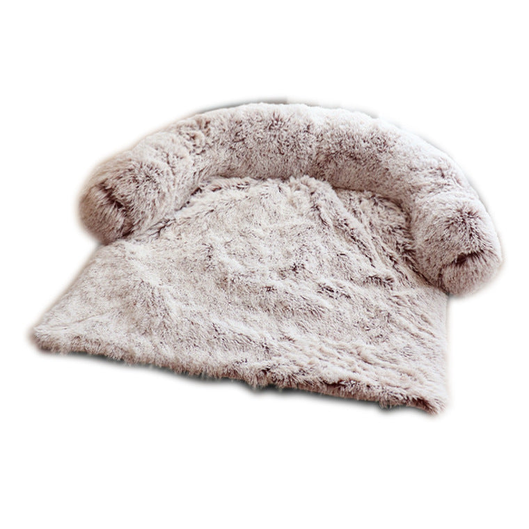 Cuccia lavabile con coperta di peluche