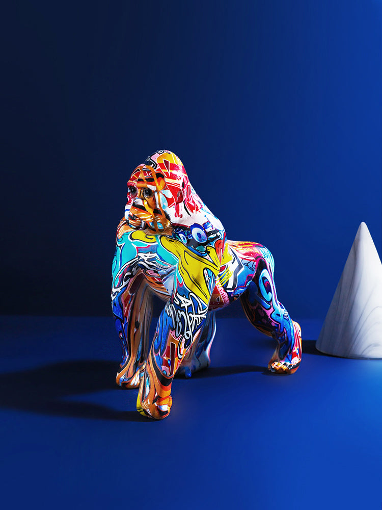 statua gorilla decorazione