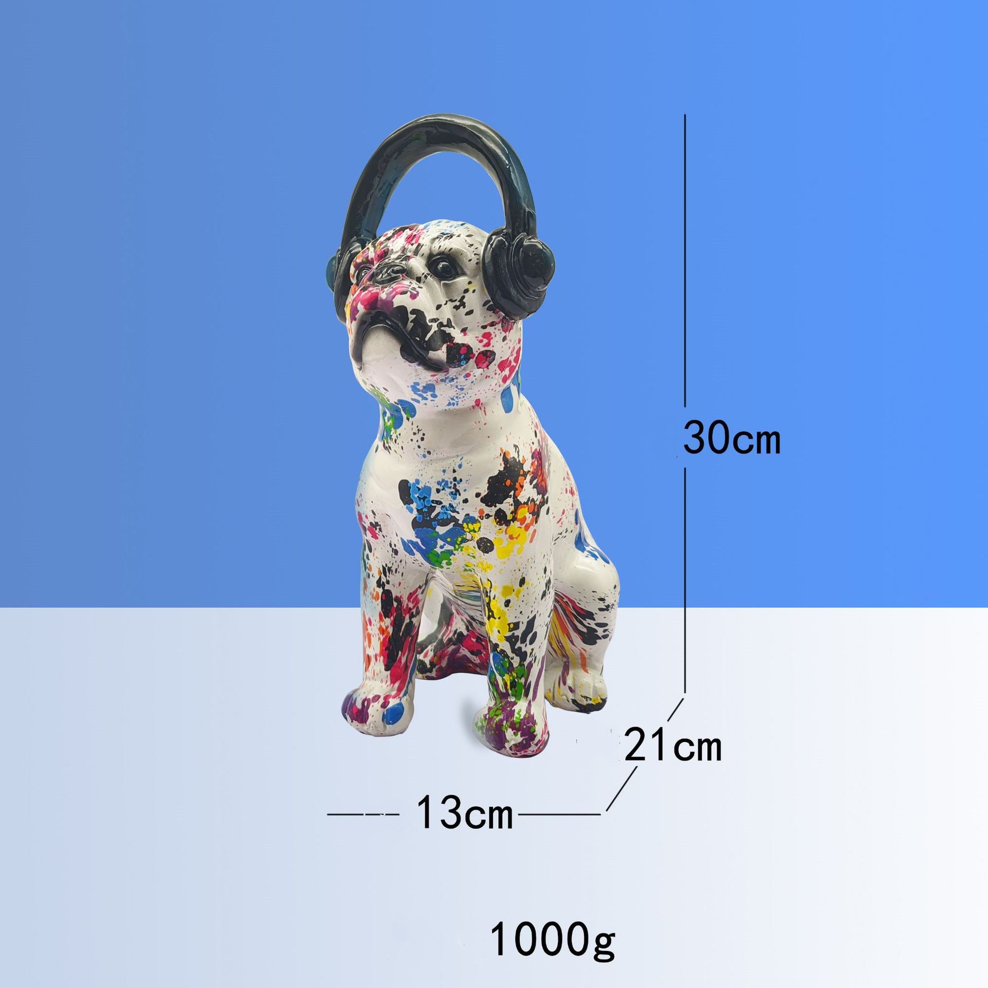 Bulldog decorazione salotto
