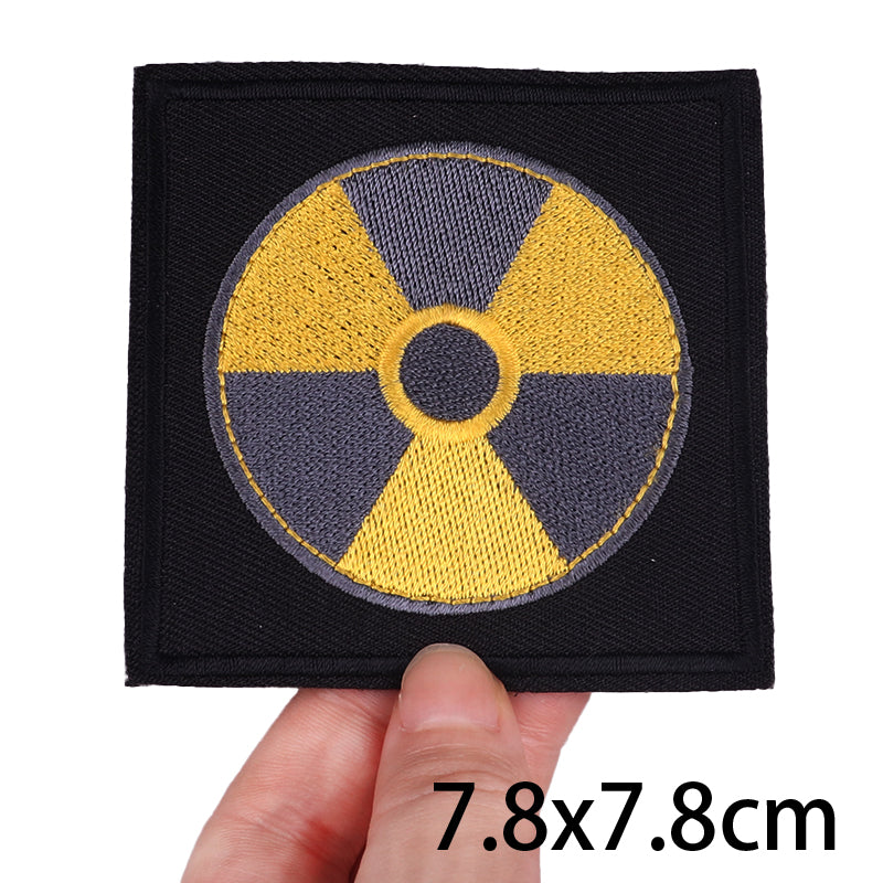 Patch Badge Knight Jeans Accessories
