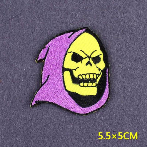 Backpack Punk Iron On Embroidered Patch