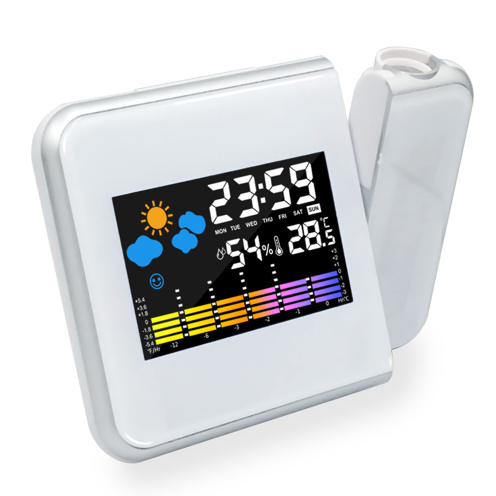 Sveglia a LED Proiezione temperatura