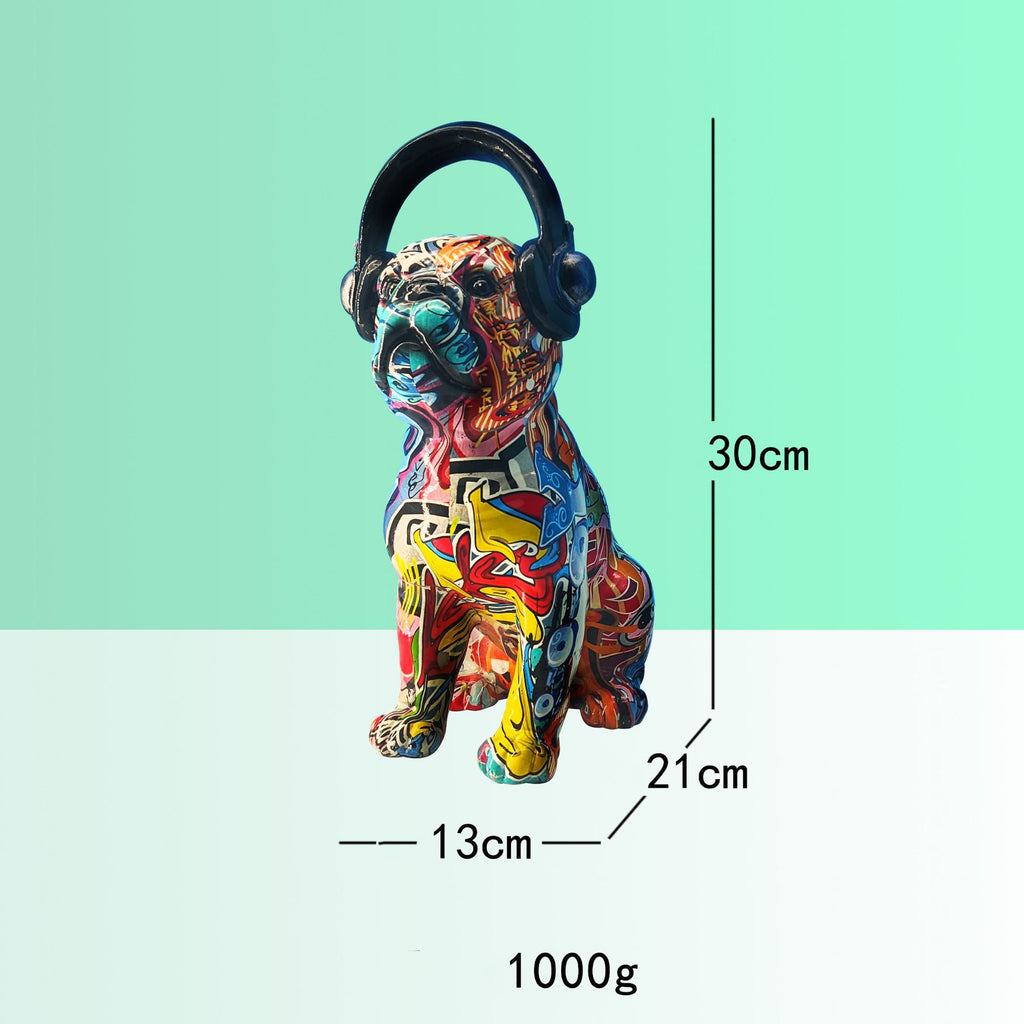 Bulldog decorazione salotto