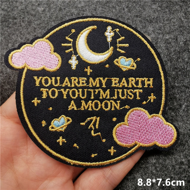Multi Color Fashion Personality Rock Iron Patch
