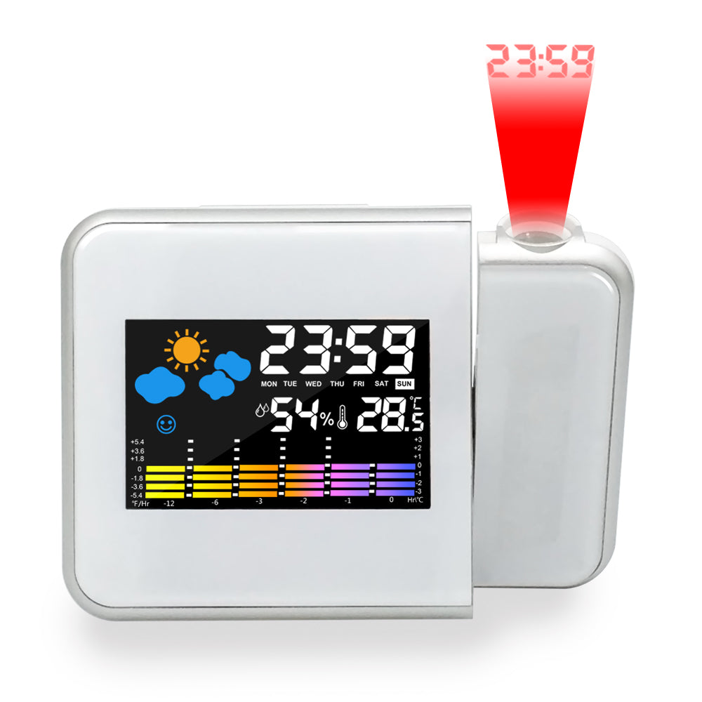 Sveglia a LED Proiezione temperatura