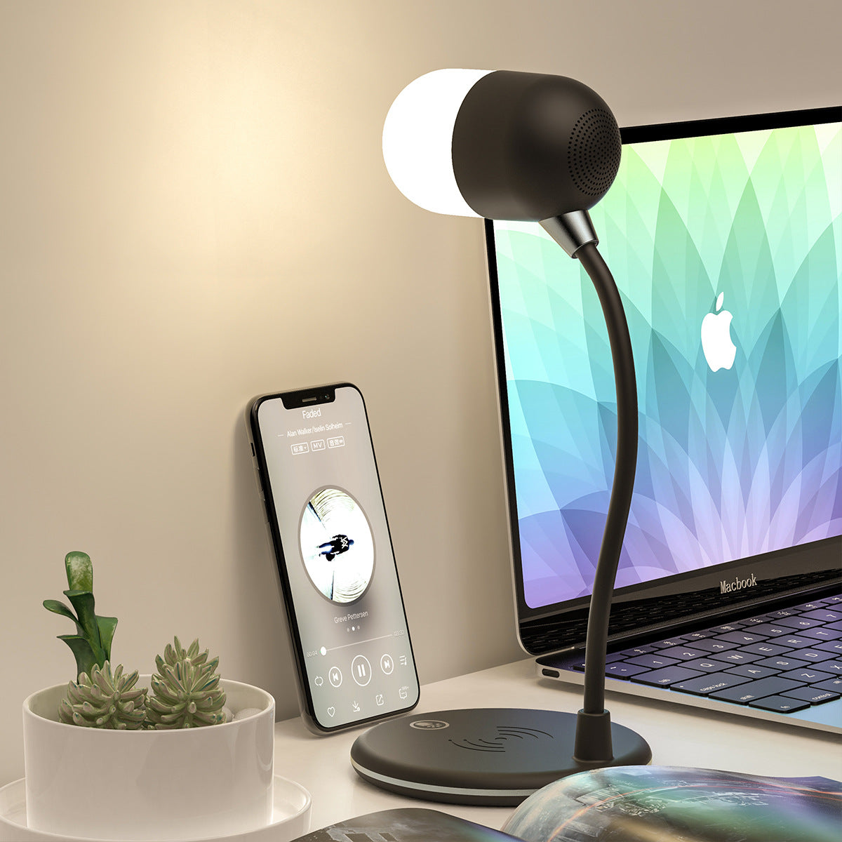 lampada 3 in 1 con Bluetooth
